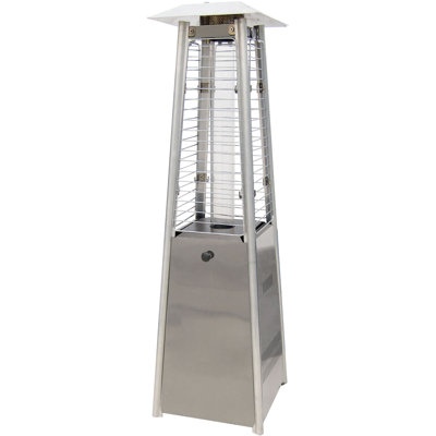 9500 BTU Propane Tabletop Patio Heater Hanover Mini Pyramid 9500 BTU Propane